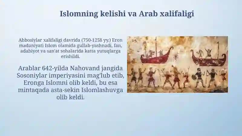 Qadimgi Kavkazorti, Qadimgi va õrta asrlarda Eron sivilizatsiyalari 3