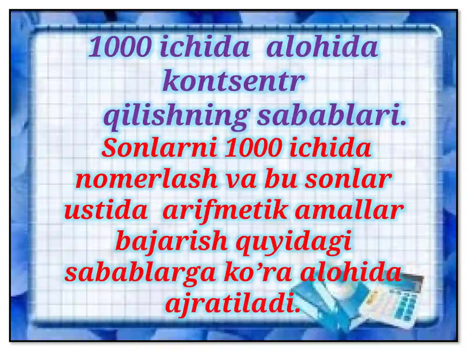 1000ichidaarifmetikamallarni 3