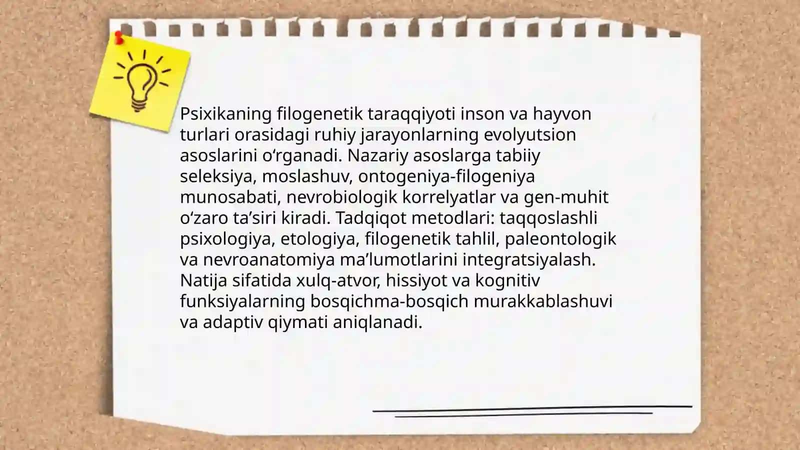 Psixikaning filogenetik taraqqiyoti 3