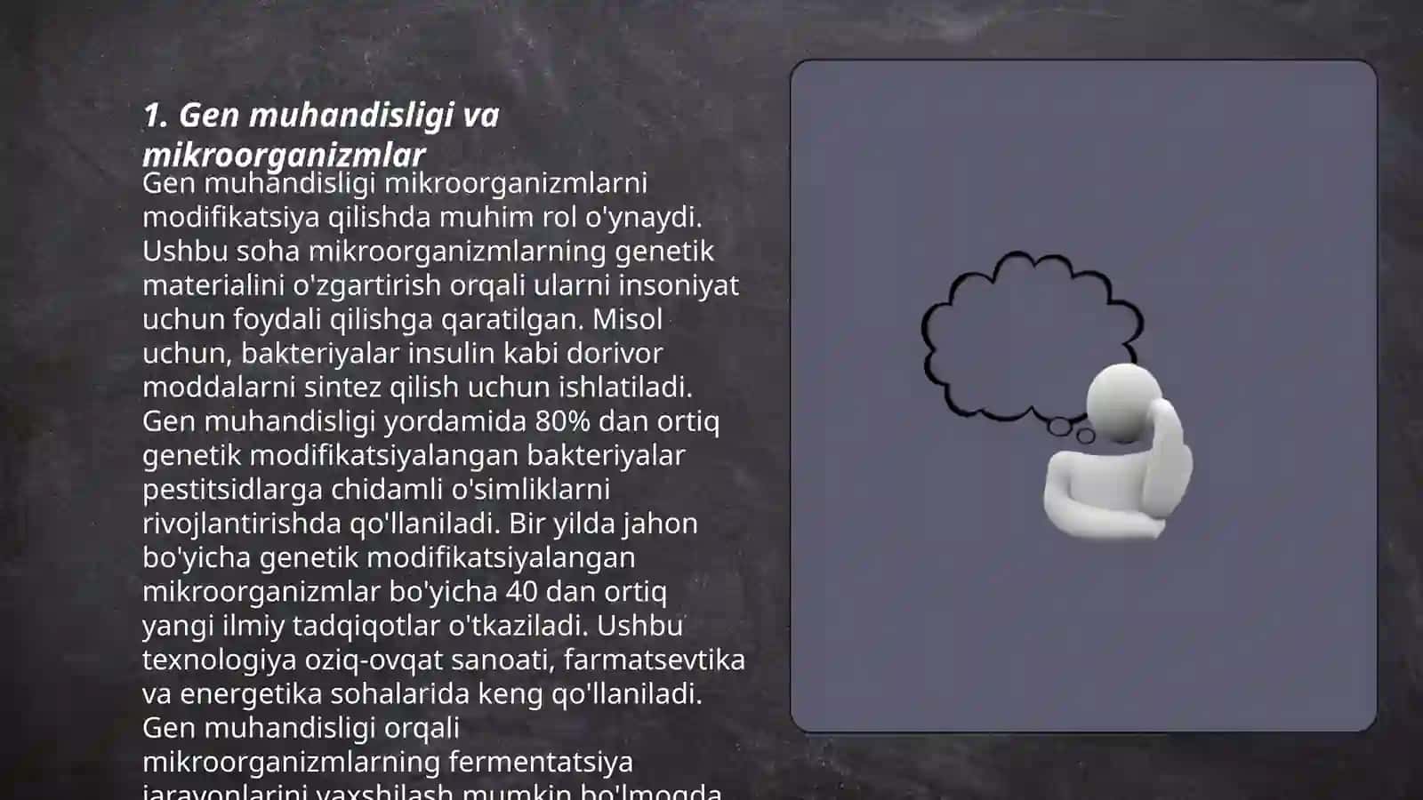 Mikroorganizmlarning gen muhandisligida qòllanilishi 3