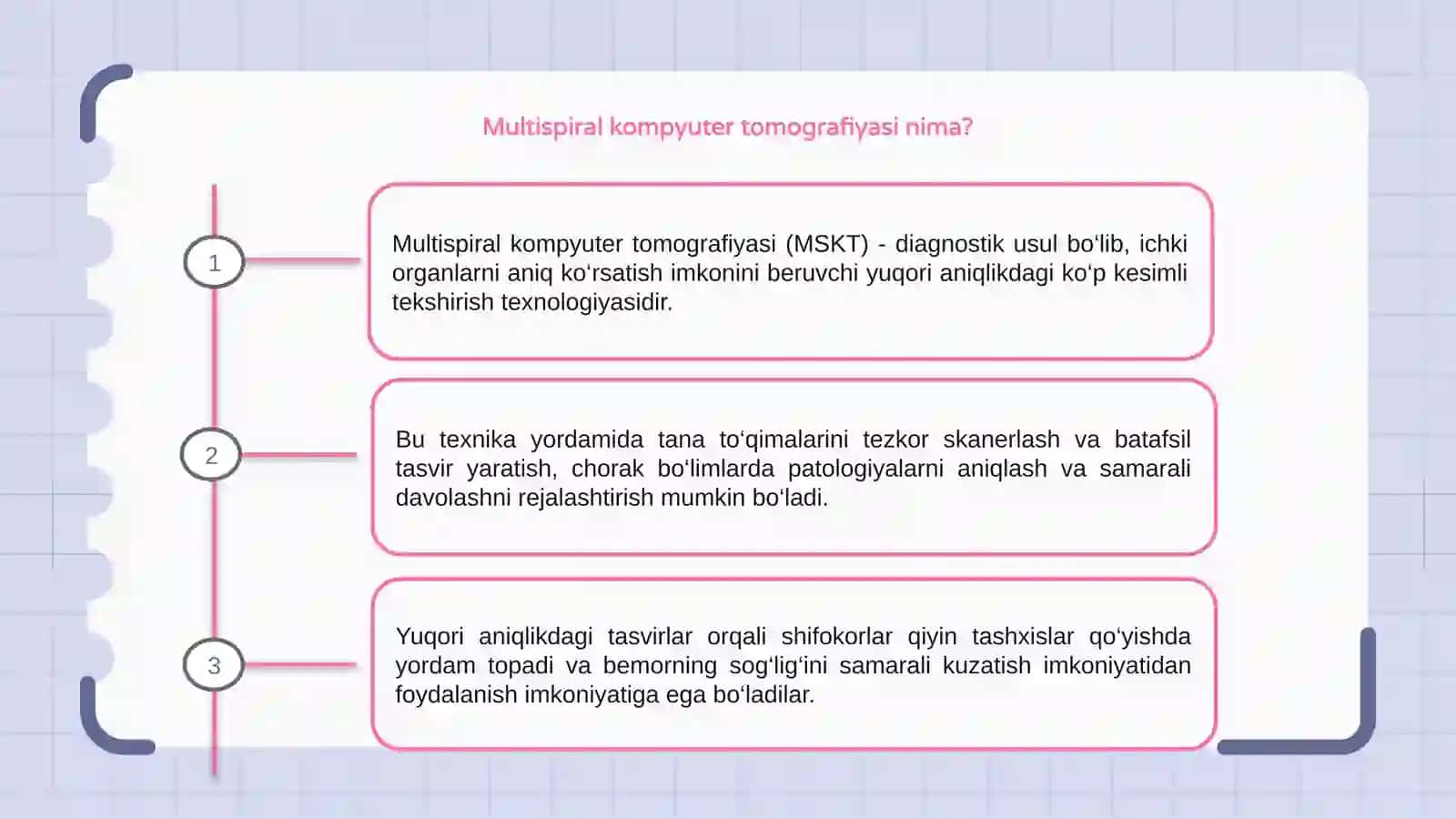 Multispiral kompyuter tomografiyasi 3