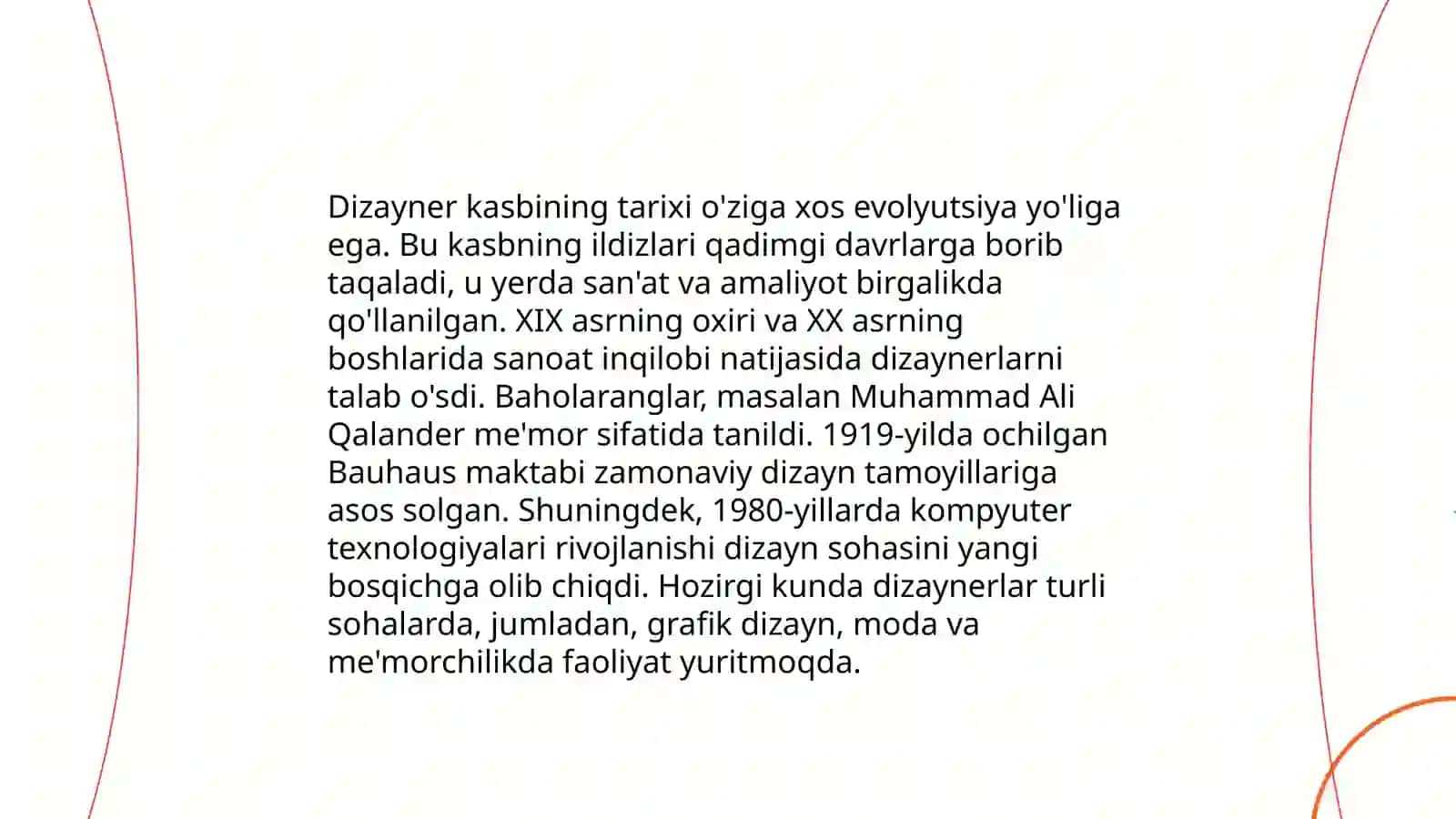 Dizayner kasbi haqida tushuncha 3