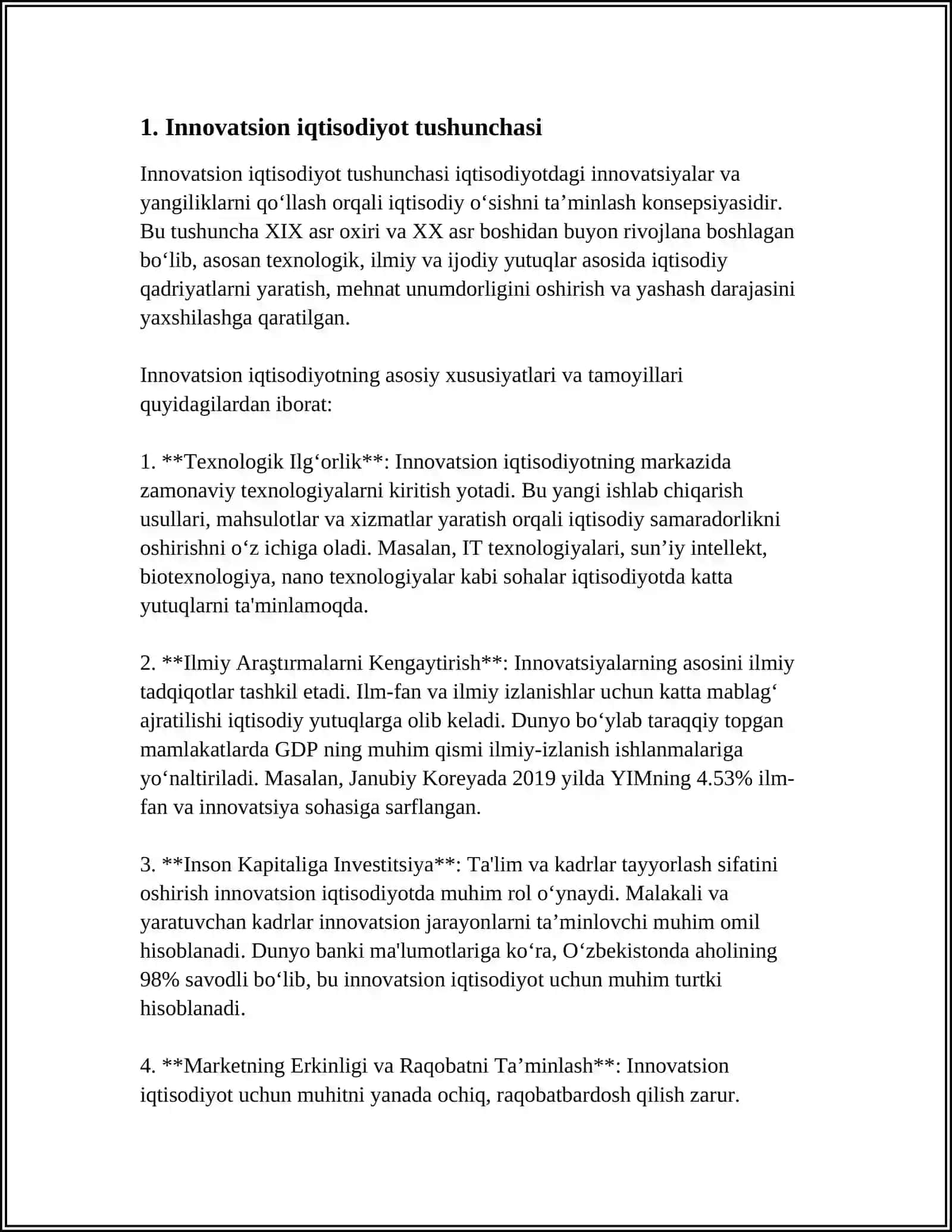 INNOVATSION IQTISOD FANIGA KIRISH 3