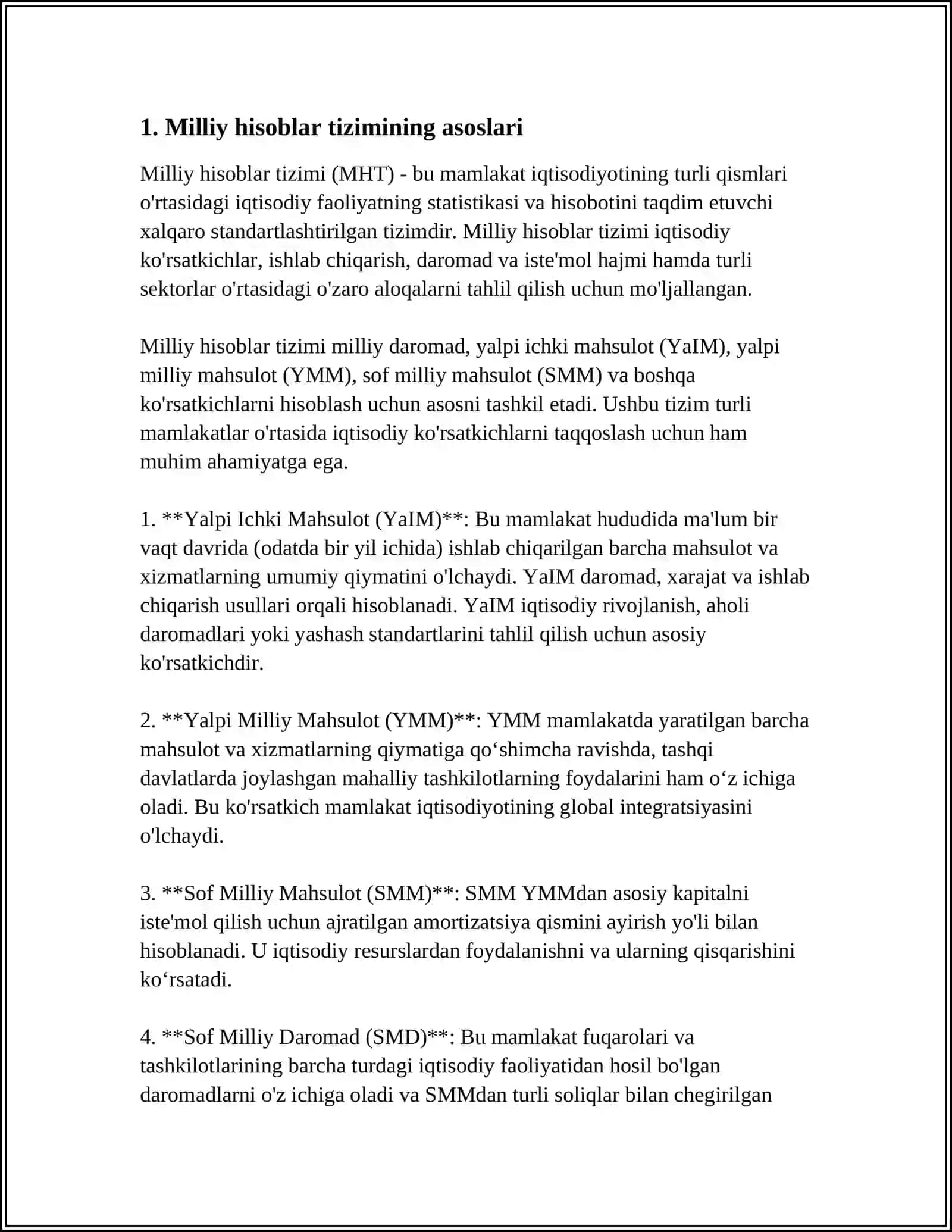 MIKROIQTISODIY TAHLILDA MILLIY HISOBLAR TIZIMI 3
