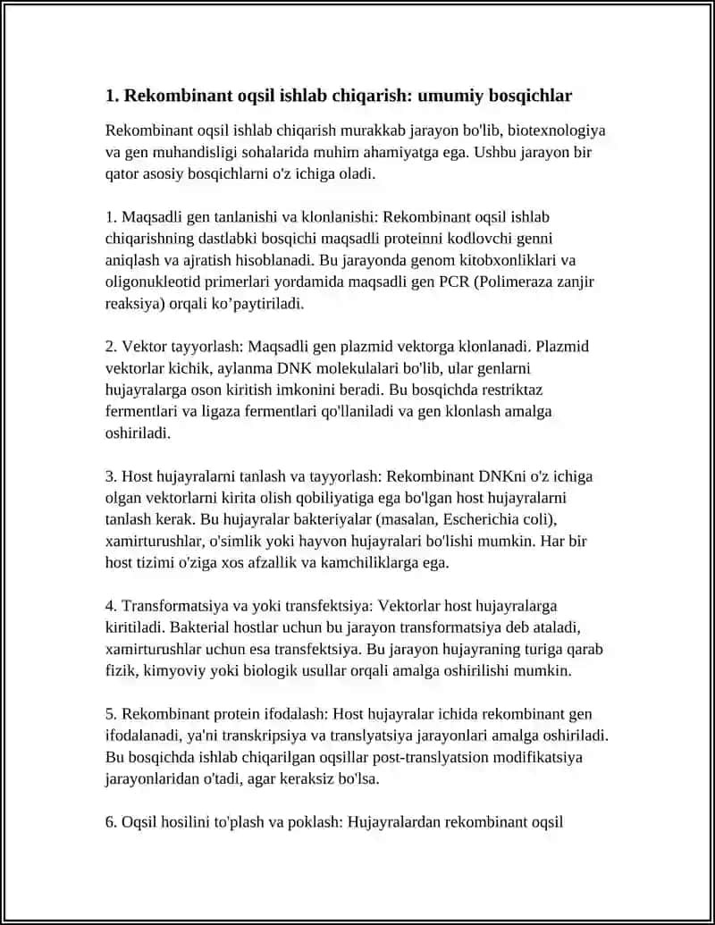 SUNIY OQSIL ISHLAB CHIQARILISHI USULLARI VA KETMA KETLIGI 3