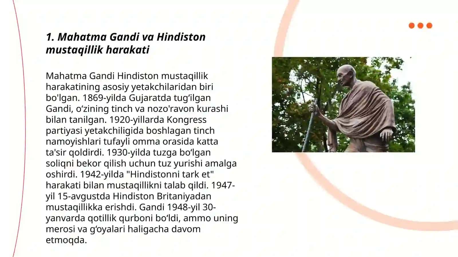 Mahatma Gandi faoliyati 3