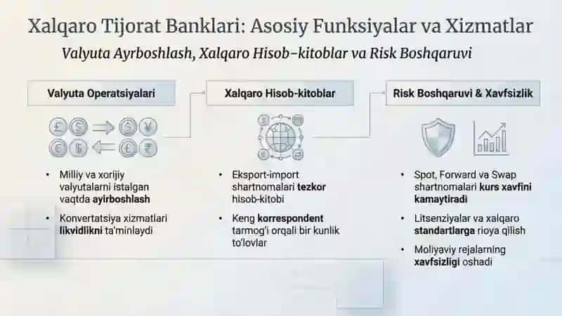 Xalqaro tijorat banklari: funksiya va mas'uliyat nomli 17 betlik taqdimot 3