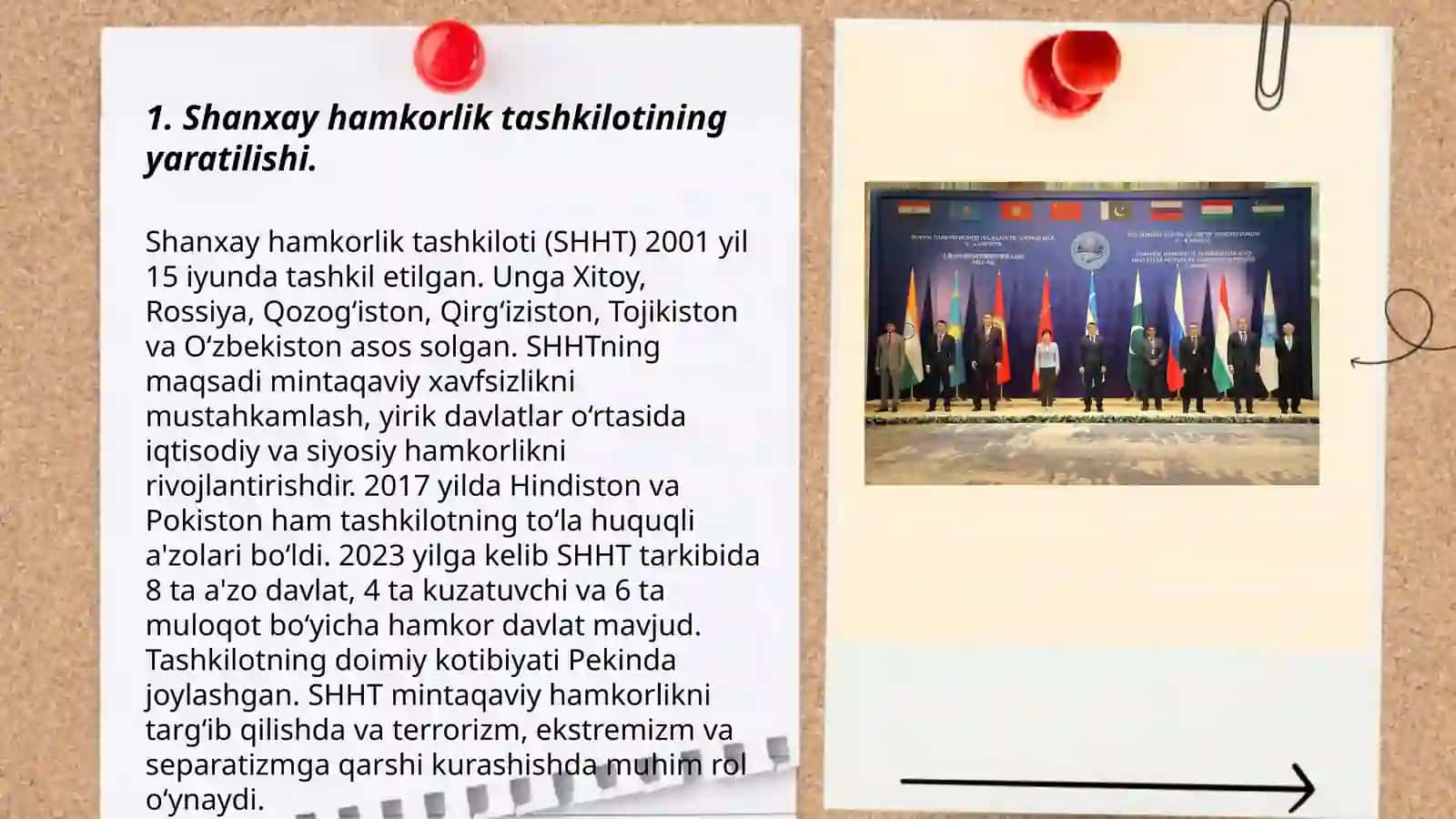 Shanxay Hamkorlik Tashkiloti va O'zbekiston 3