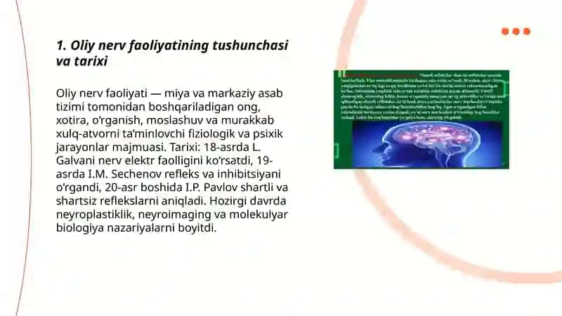 Oliy nerv faoliyati 3