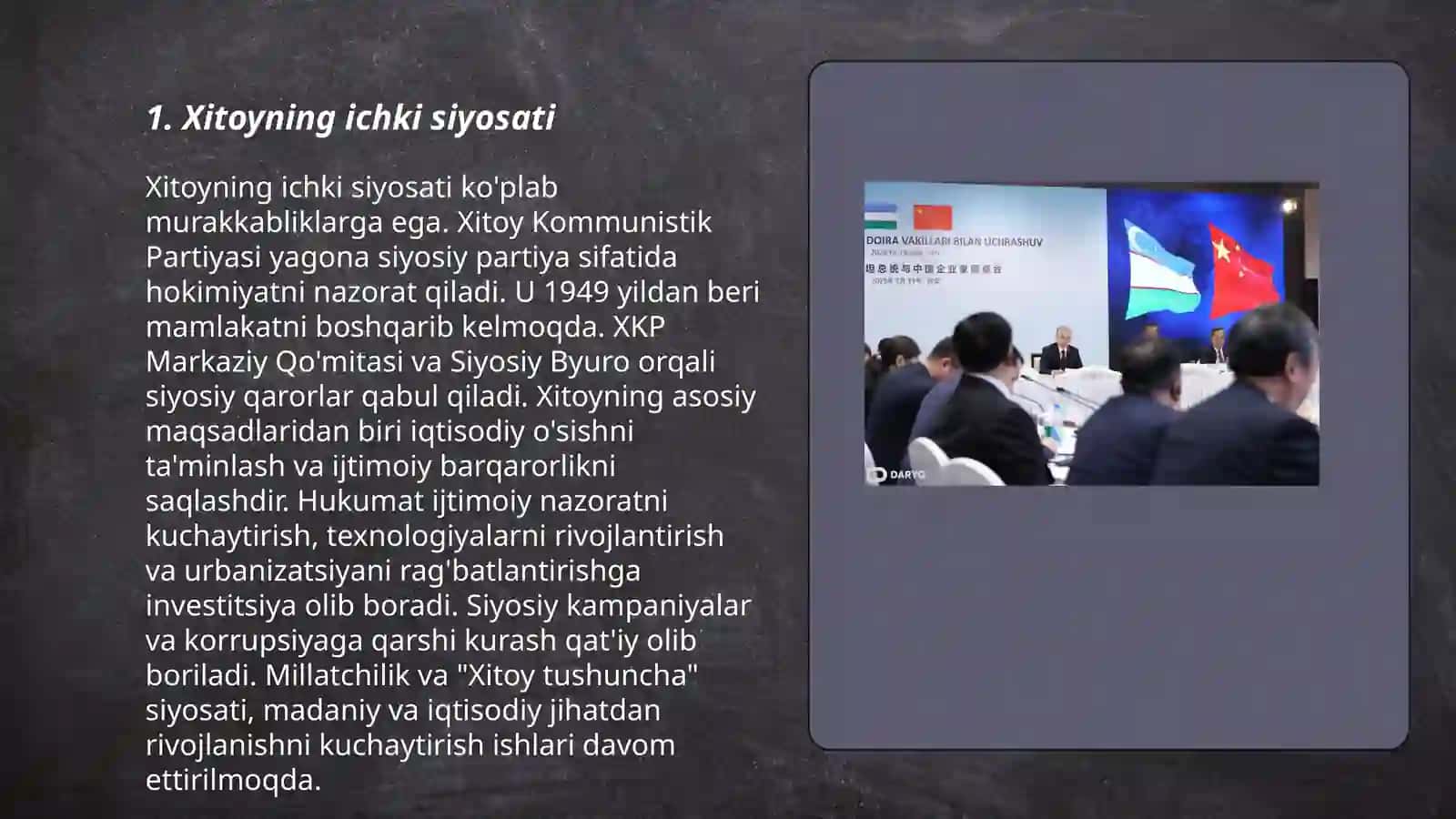 Xitoy siyosati 3