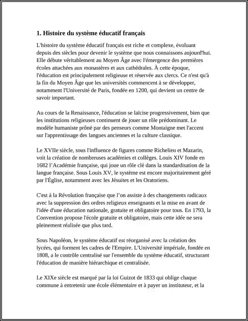 LA FRANCE ET LE SYSTEME ÉDUCATIF FRANÇAIS 3