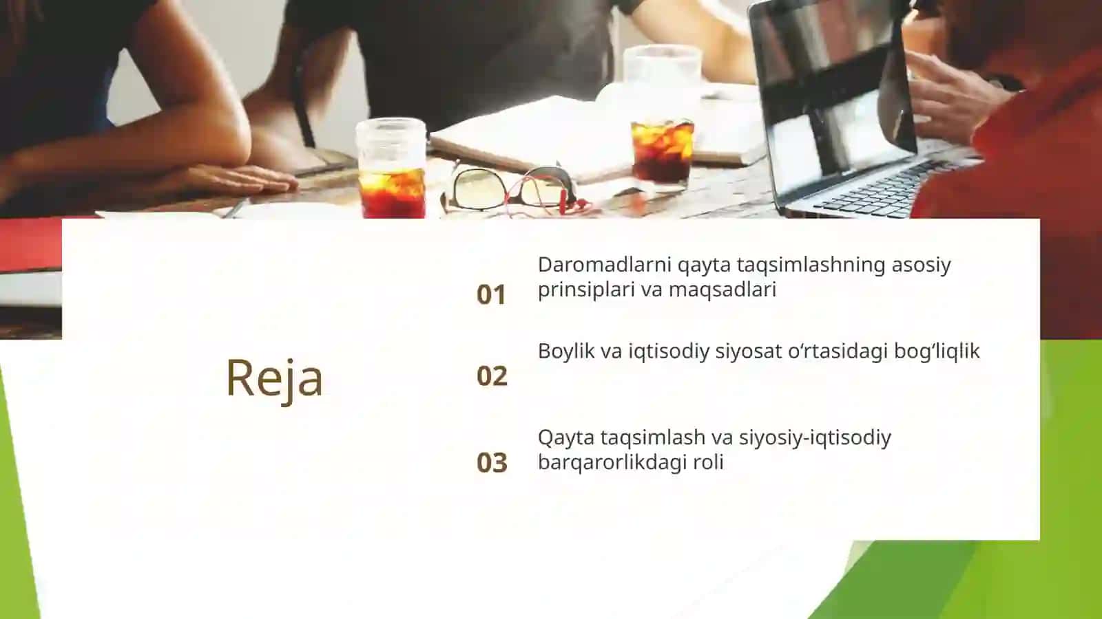 “IQTISODIY SIYOSAT” FANIDAN TAYYORLAGAN MUSTAQIL ISHI 3