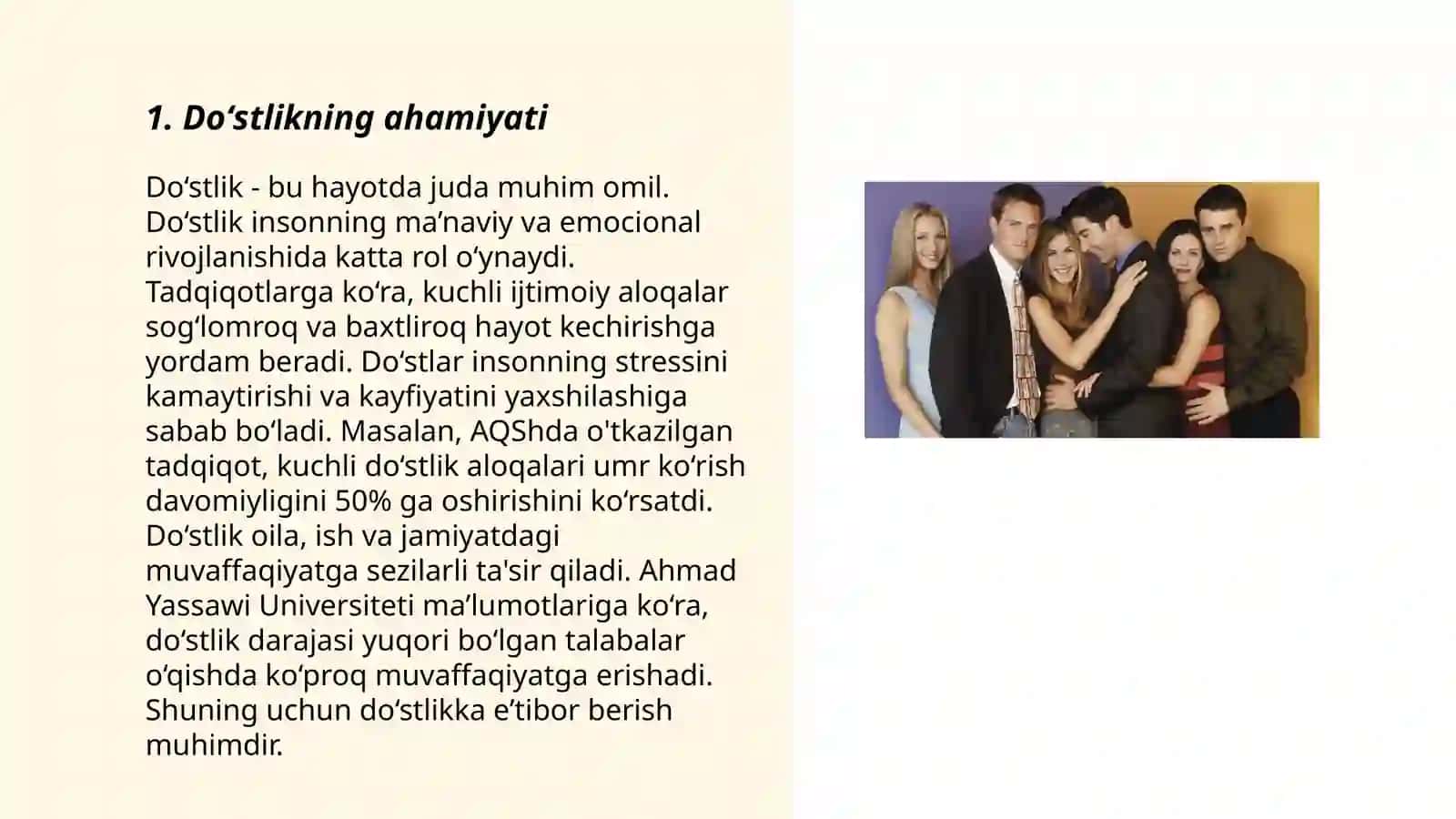 Doʻstlik va halollik 3