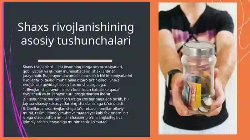 Shaxsning rivojlanishi, tarbiyasi va ijtimoiylashuvi 3