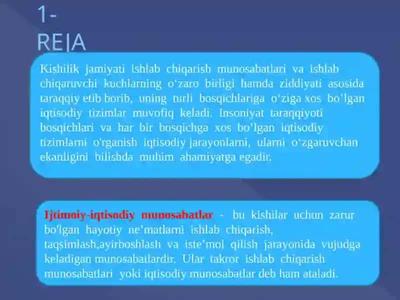 IJTIMOIY-IQTISODIY TIZIMLARVA MULKCHILIK MUNOSABATLARI 3