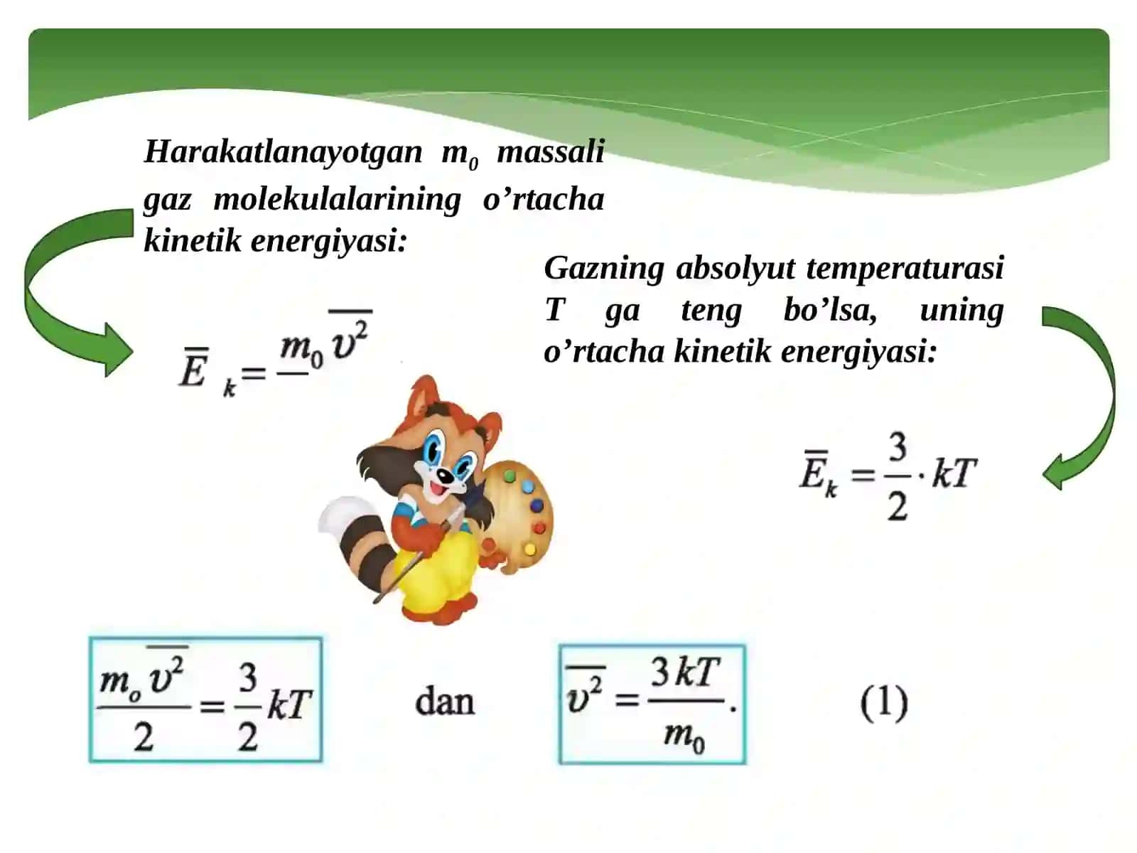 GAZMOLEKULALARINING HARAKAT TEZLIGI 3