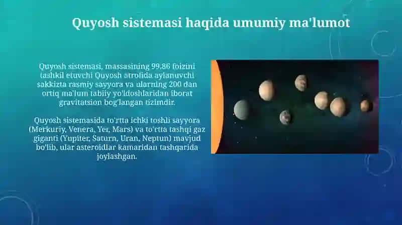 Quyosh sistemasi 3