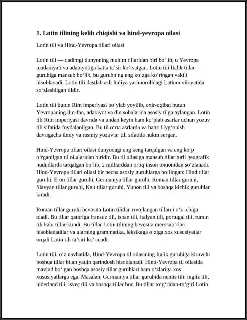 LOTIN TILI TARIXI 3