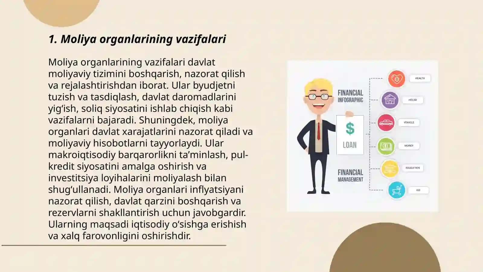 Moliya organlari va G'aznachilikda nazorat asoslari 3