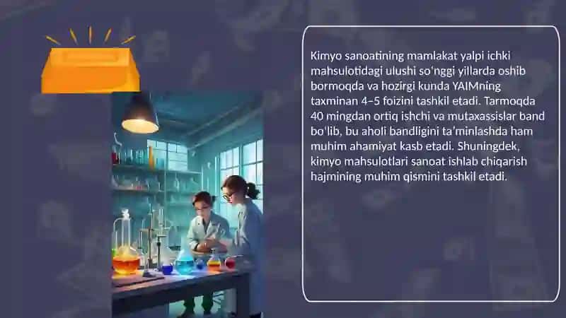 Iqtisodiyotni modernizasiyalash sharoitida O’zbekiston kimyo sanoatining rivojlanishi 3