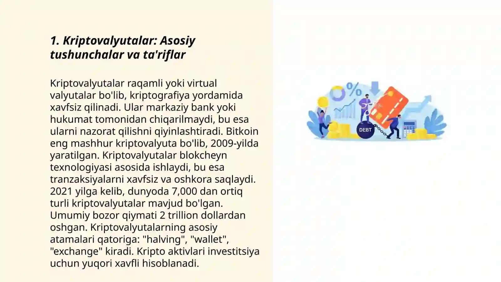 Kriptovalyutalar: ularning iqtisodiyotga ijobiy va salbiy ta’siri 3