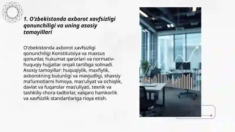 Oʻzbekistonda axborot xavfsizligi va ma'naviy huquqiy asoslari 3