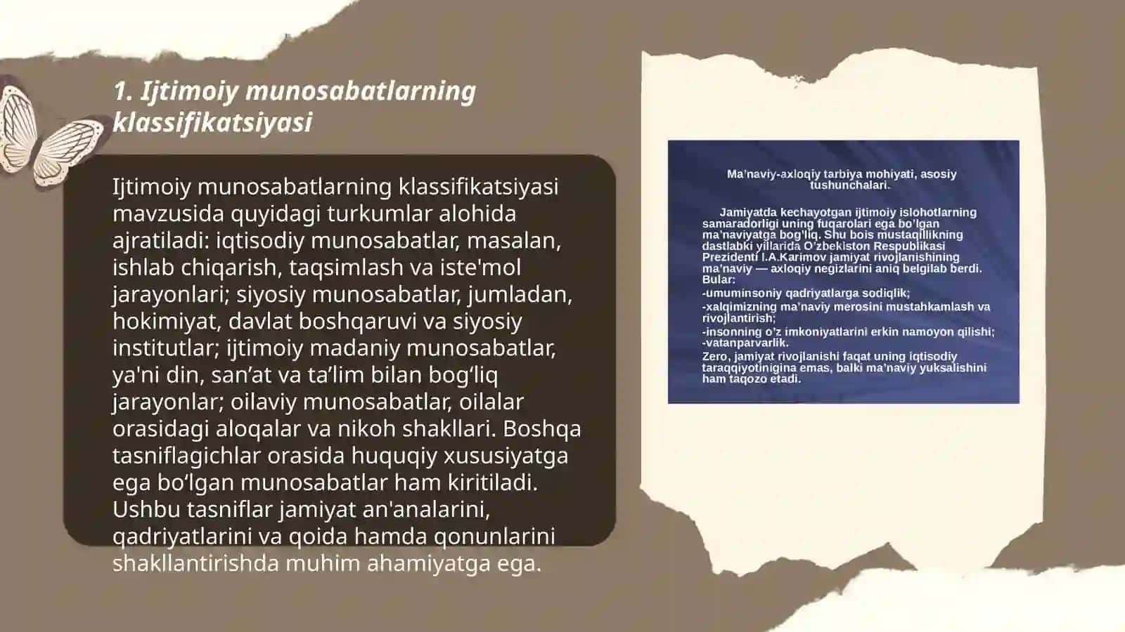 Ijtimoiy munosabatlar tushunchasi 3