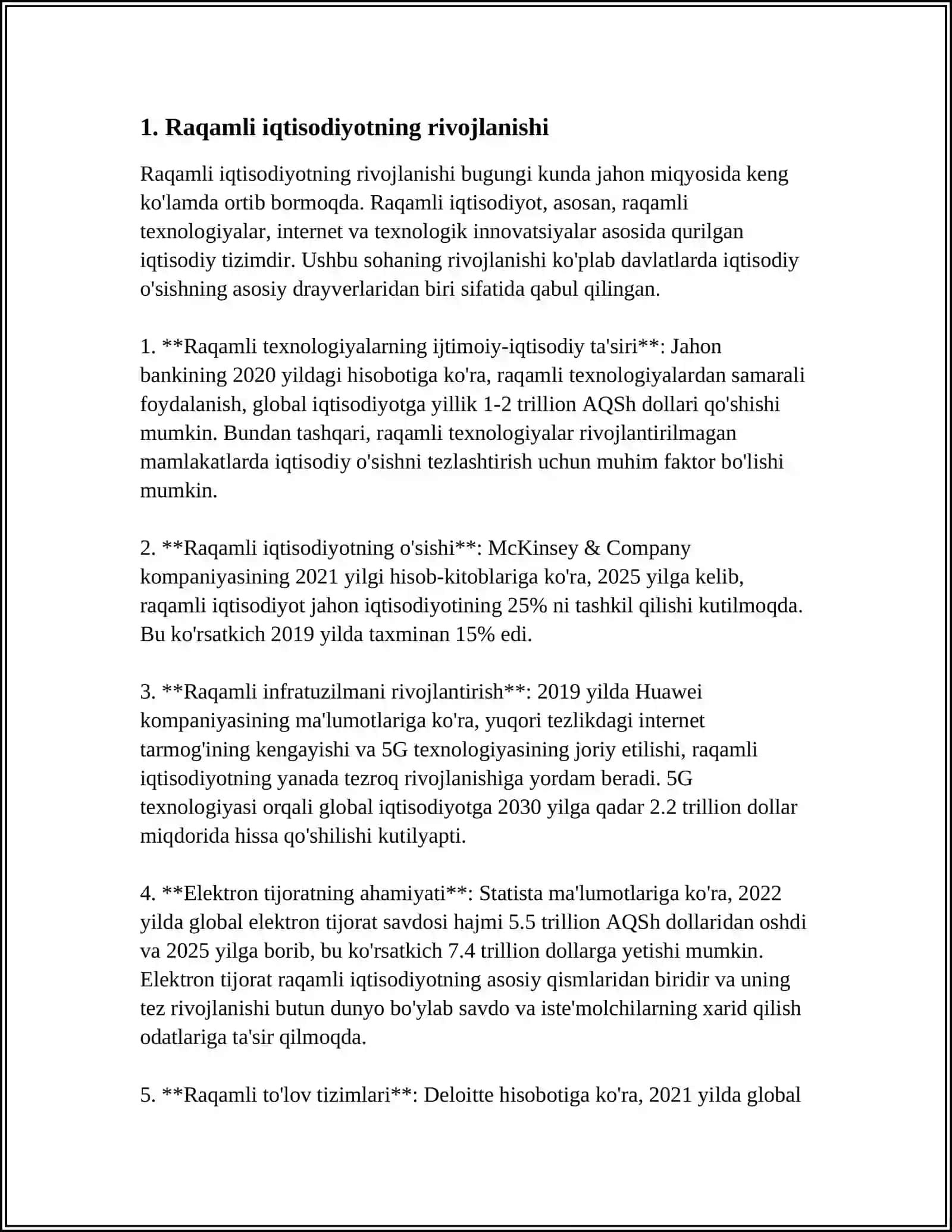 HOZIRGI ZAMON IQTISODIYOT NAZARIYASI RIVOJLANISHINING ASOSIY YOʻNALISHLARI 3