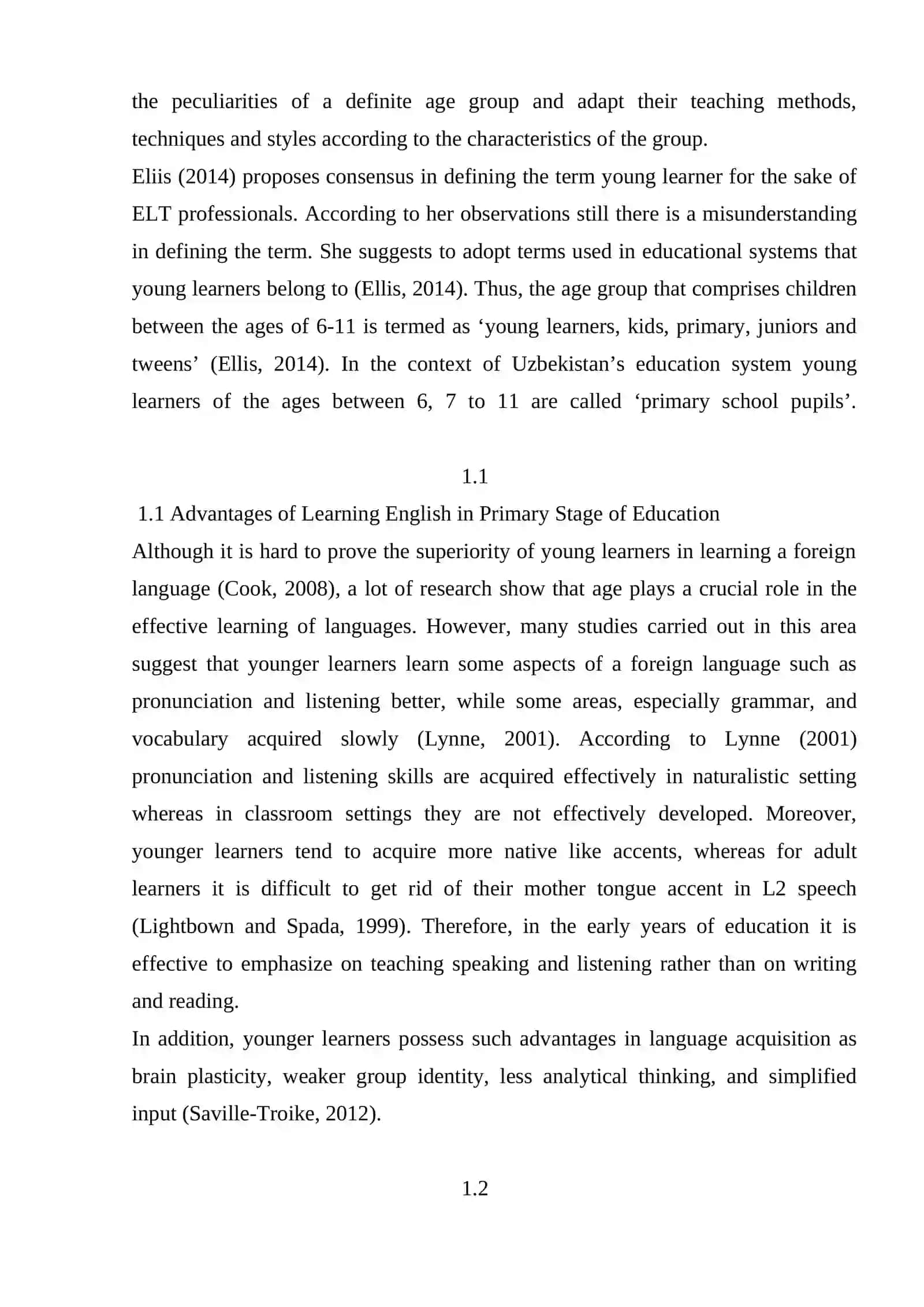 TEACHING YOUNG LANGUAGE LEARNERS IN THE CONTEXT OF UZBEKISTAN’S EDUCATION SYSTEM 3