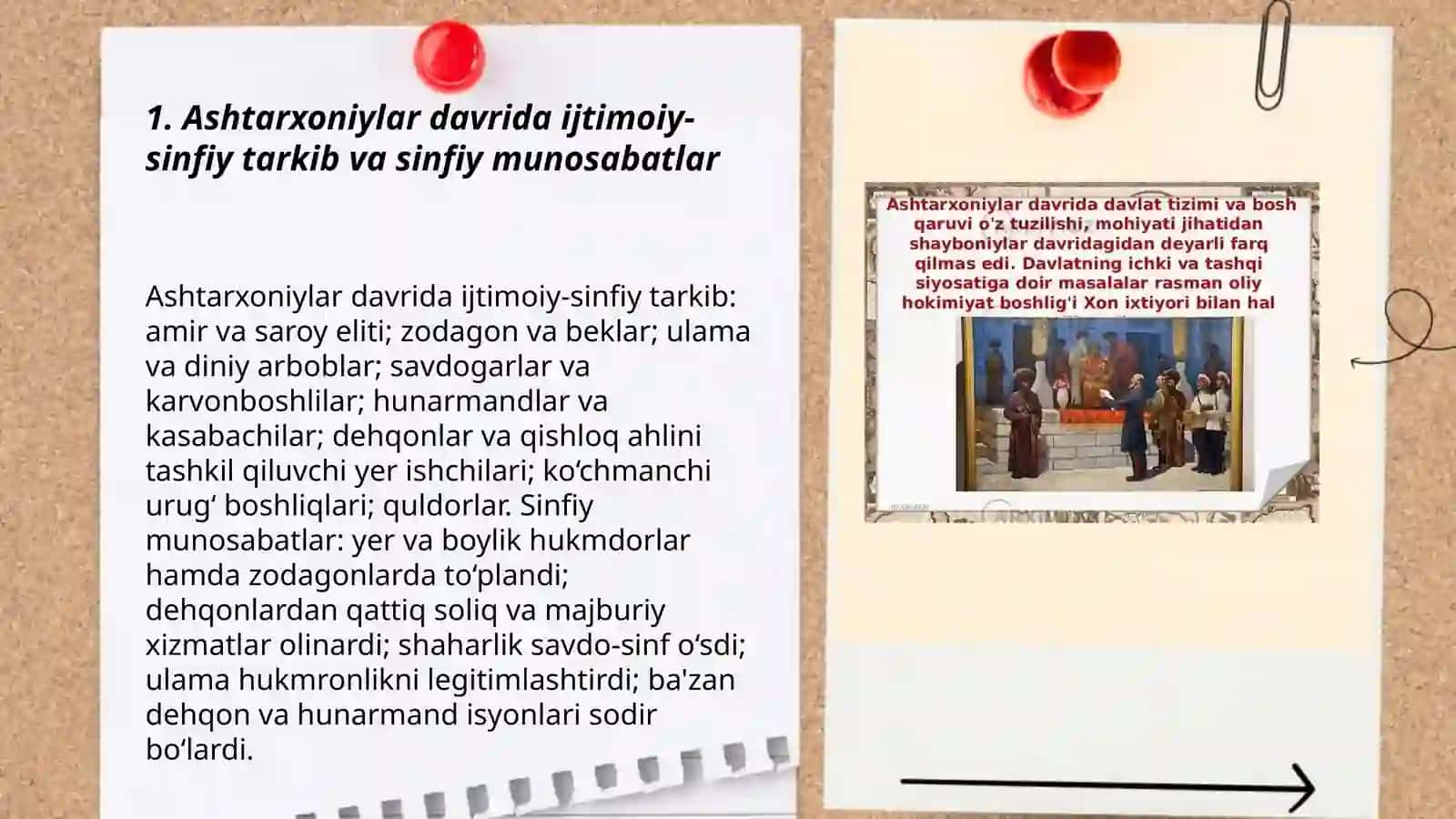 Ashtarxoniylar hukmronligi davrida ijtimoiy iqtisodiy siyosiy vaziyati 3