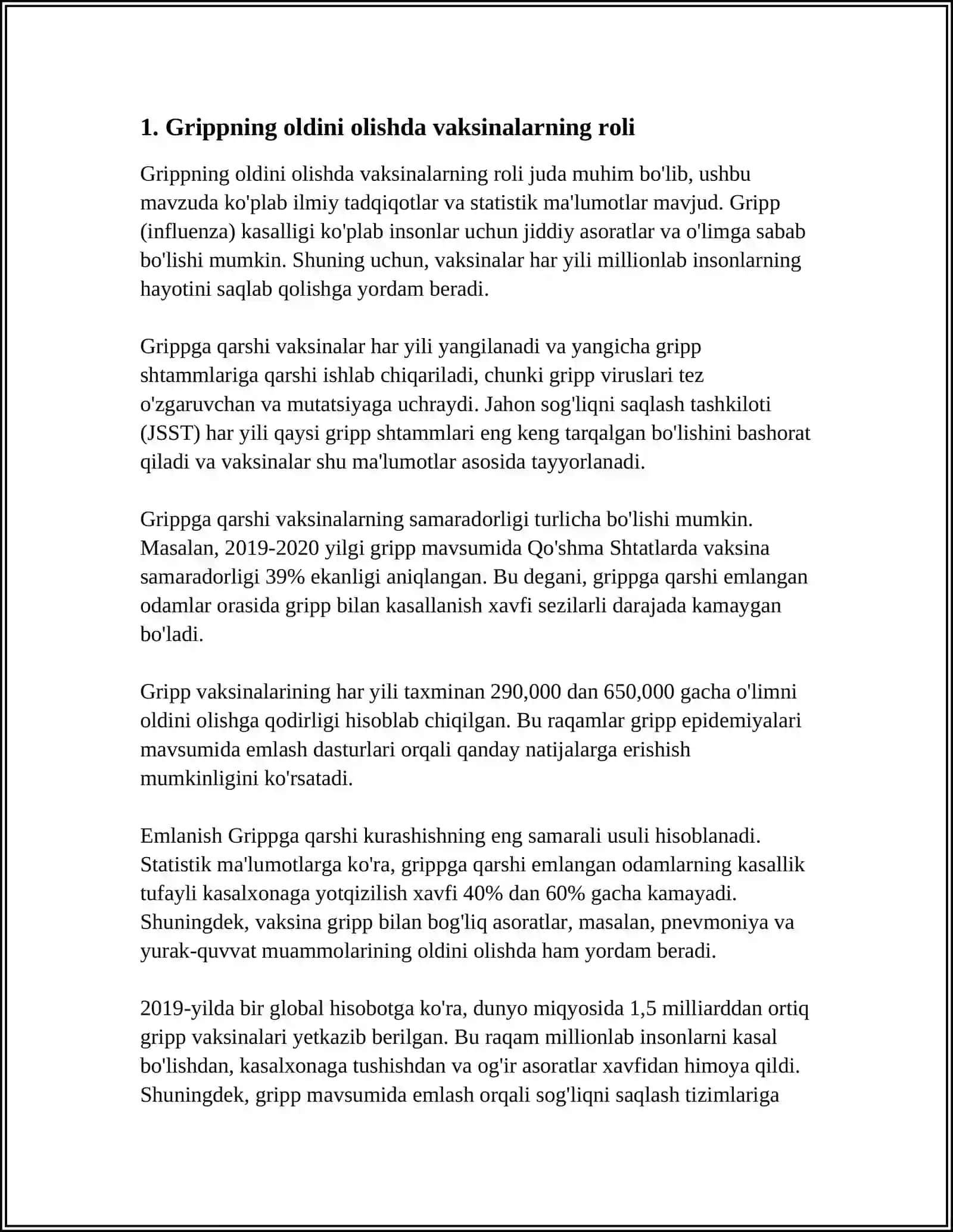 YOSH BOLALARDA GRIPNI OLDINI OLISH 3