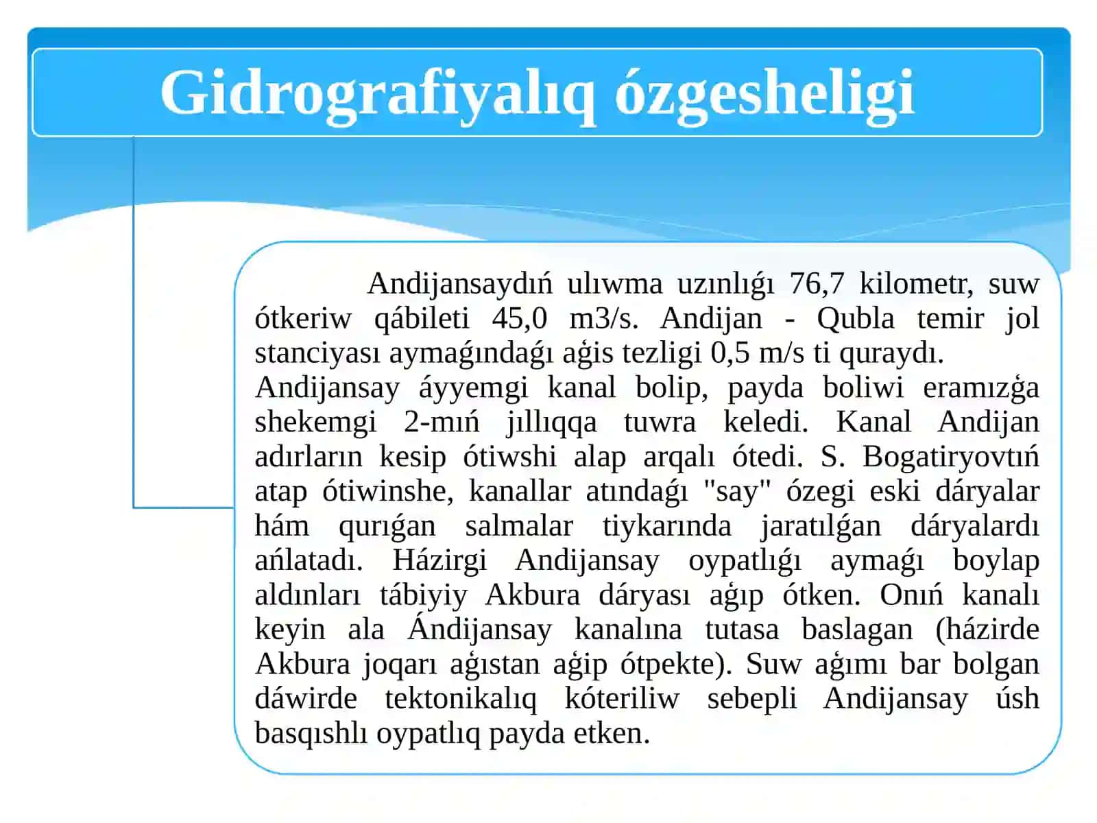 Sanitariyalıq qorǵaw hám suw xojalıǵı kompleksindegi mashqalar 3