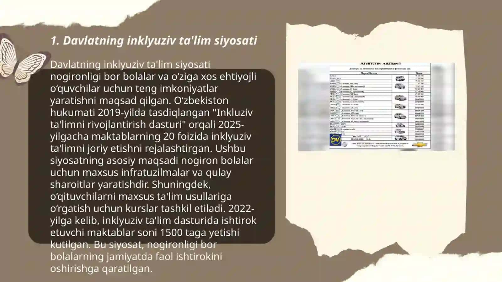 Davlat ijtimoiy siyosatida inkulyuziv ta‘ilm muommolari 3