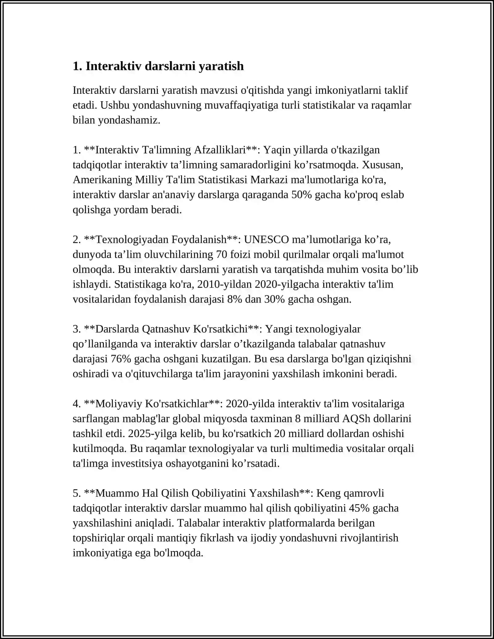 EDPUZZLE PLATFORMASI YORDAMIDA INTERAKTIV VEDIOLAR YARATISH 3