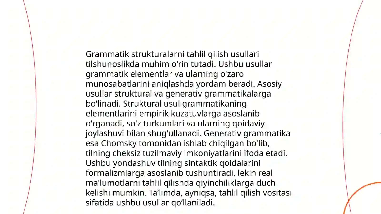 Tilshunoslik asoslari fanidan tayyorlagan taqdimot 3