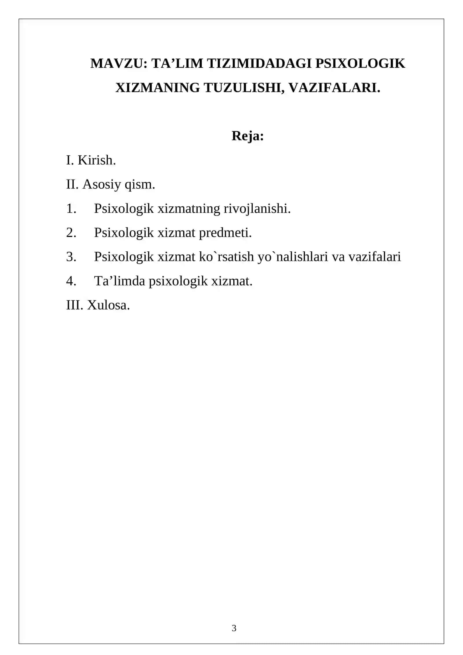 Ta’lim tizimidagi psixologik xizmatning tuzulishi va vazifalari 3