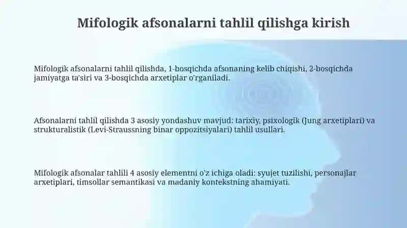 Mifologik afsonalar tahlili 3