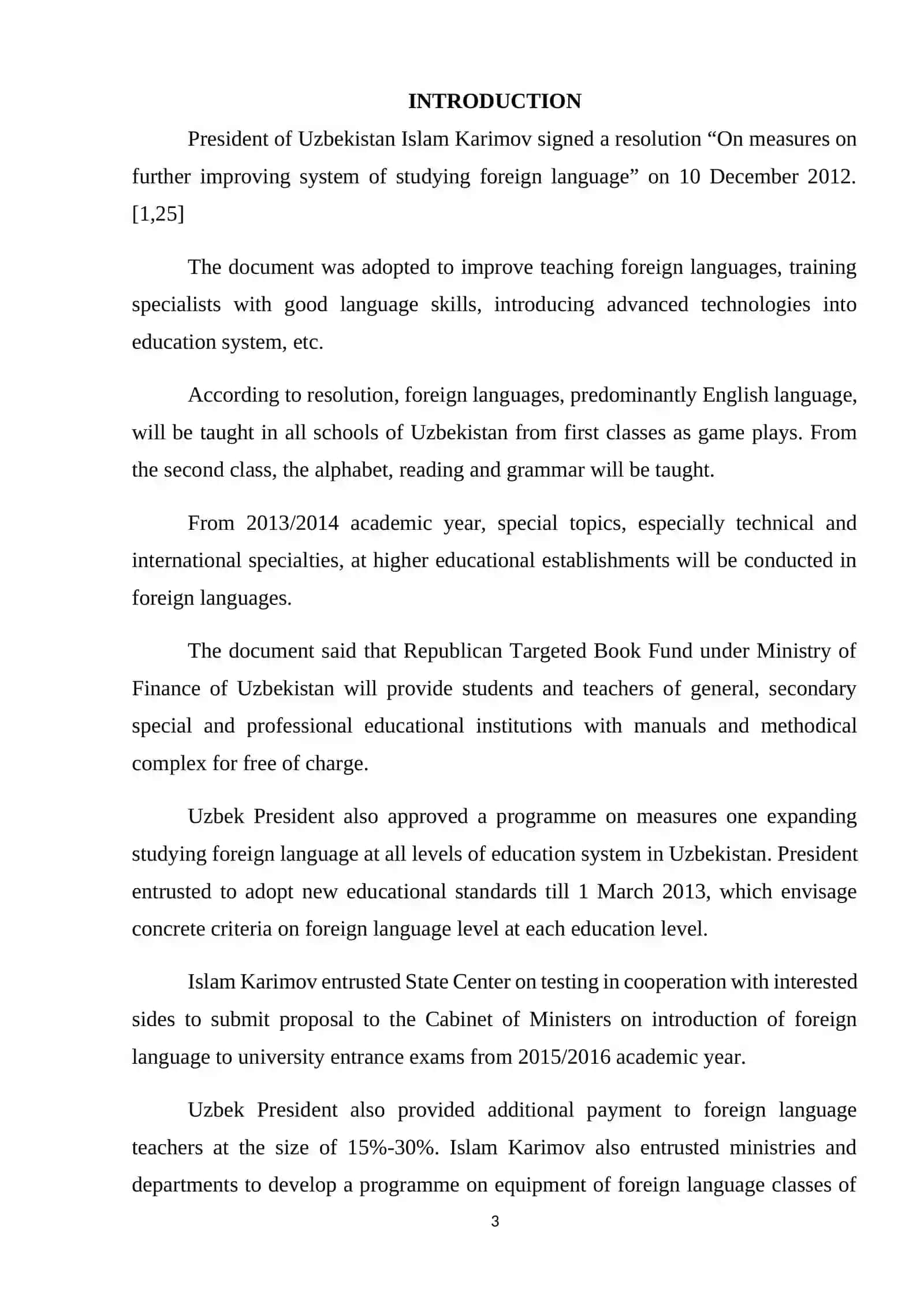 COURSE WORK: ADAPTING AND SUPPLEMENTING MATERIALS IN TEACHING FOREIGN LANGUAGES 3