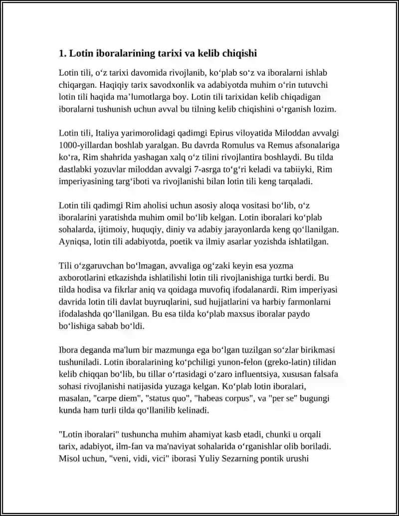 Lotin iboralarining tarixi va kelib chiqishi 3