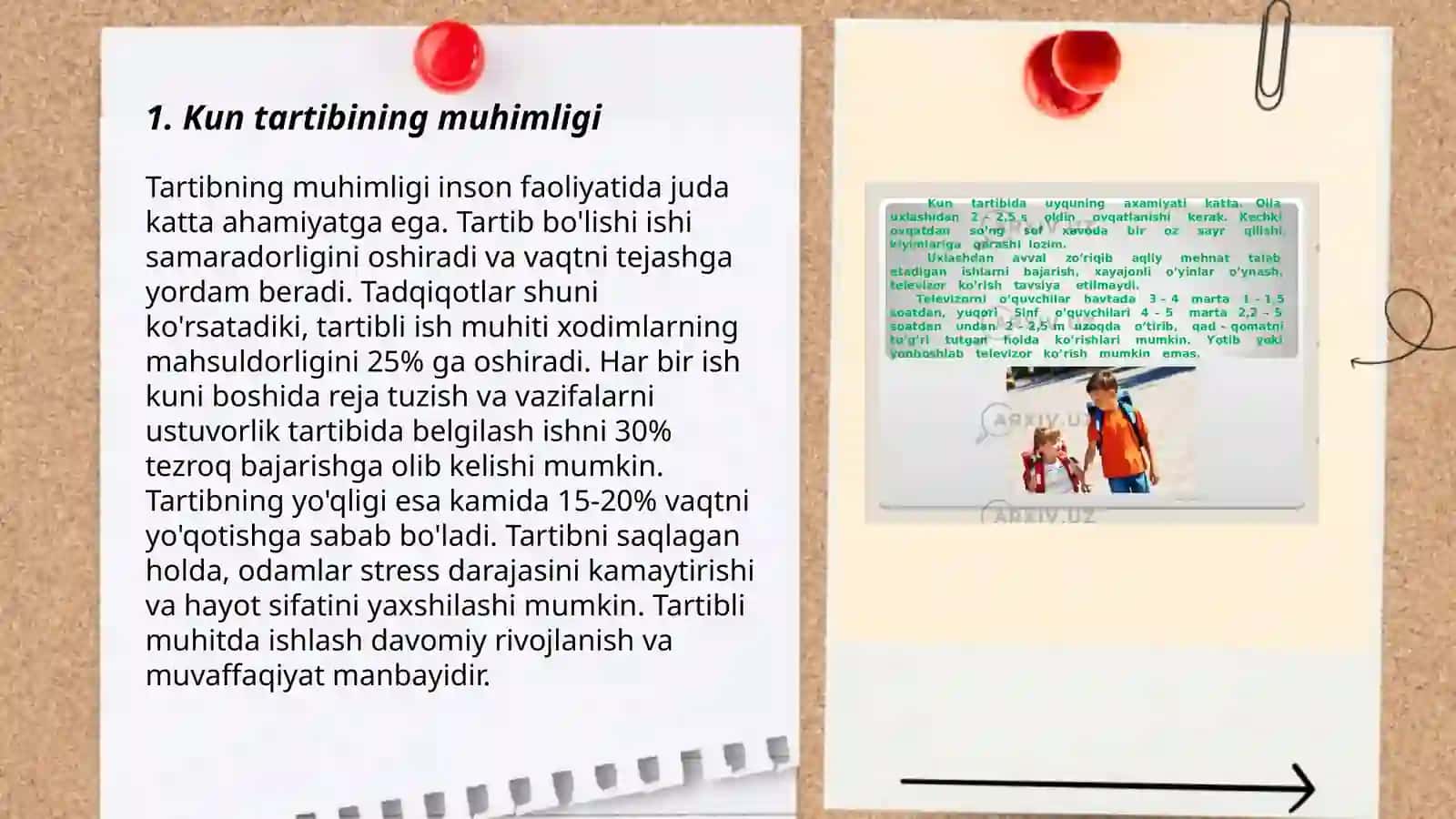 Kun tartibi va uning ahamiyati 3