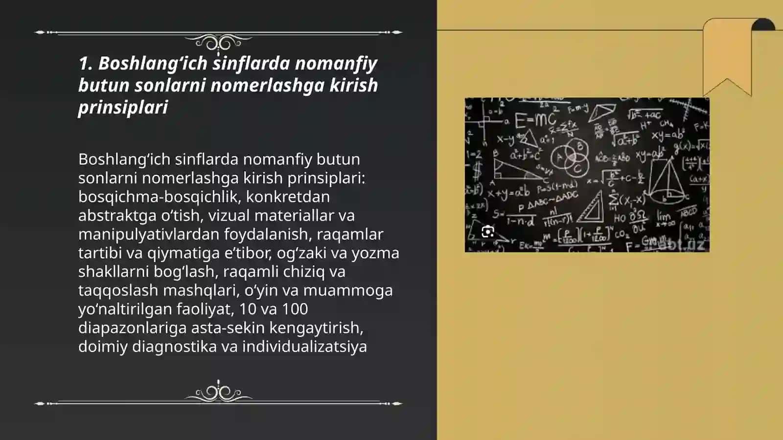 O‘nlik konsentrida arifmetik amallarni oʻrgatish metodikasi 3