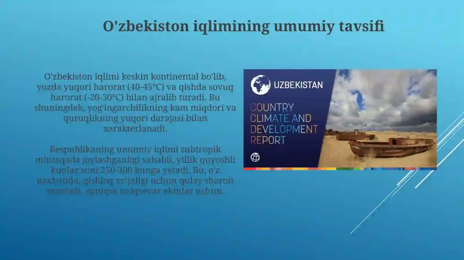 O'zbekiston iqlimi 3