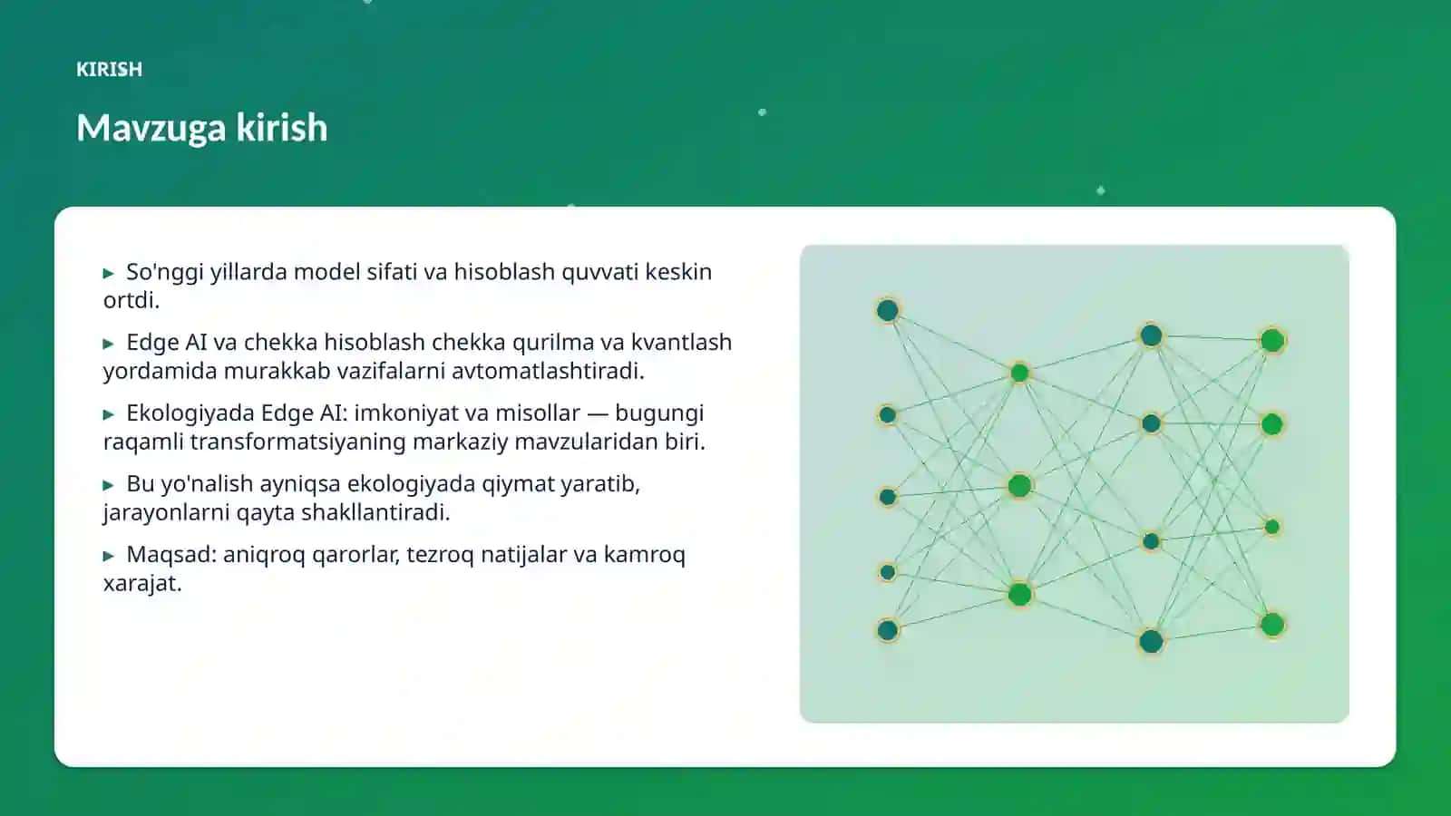 Ekologiyada Edge AI: imkoniyat va misollar 3