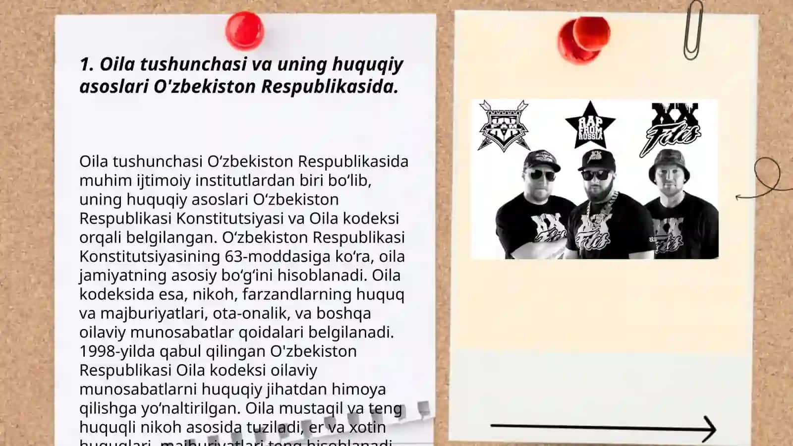 O'zbekiston Respublikasida oilaning huquqiy asoslari 3