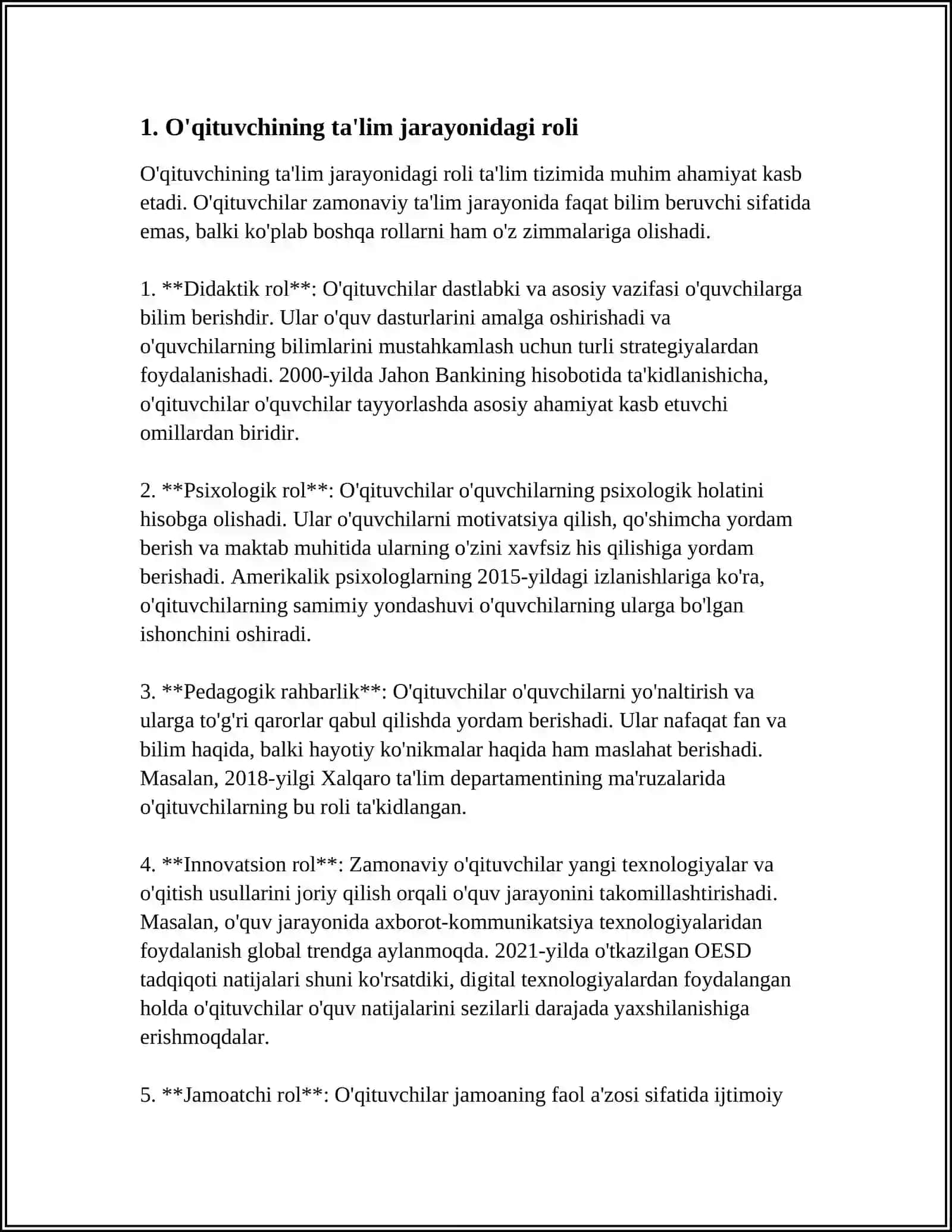 O'QITUVCHI TRINERNING KO'P QIRRALI KASBIY PEDAGOGIK FUNKSIYALARI 3