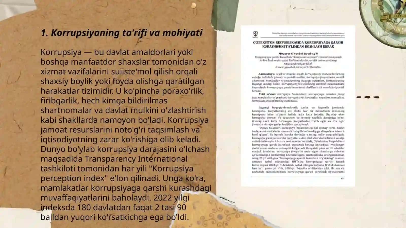 Korrupsiyaning mohiyati, oqibatlari va unga qarshi kurash mexanizmlari 3