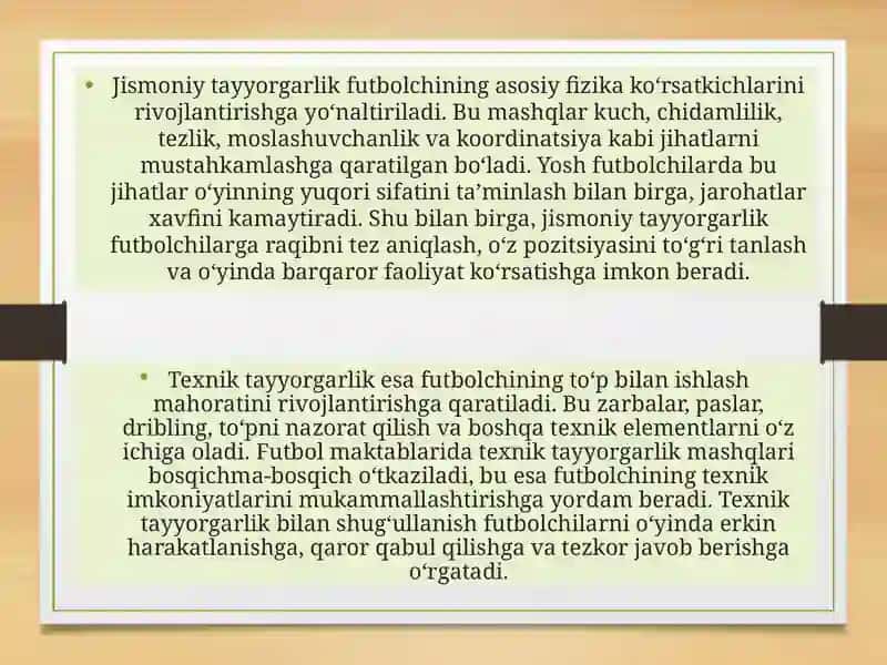 Futbol maktablari tarbiyalanuvchilaridatayyorgarlik 3