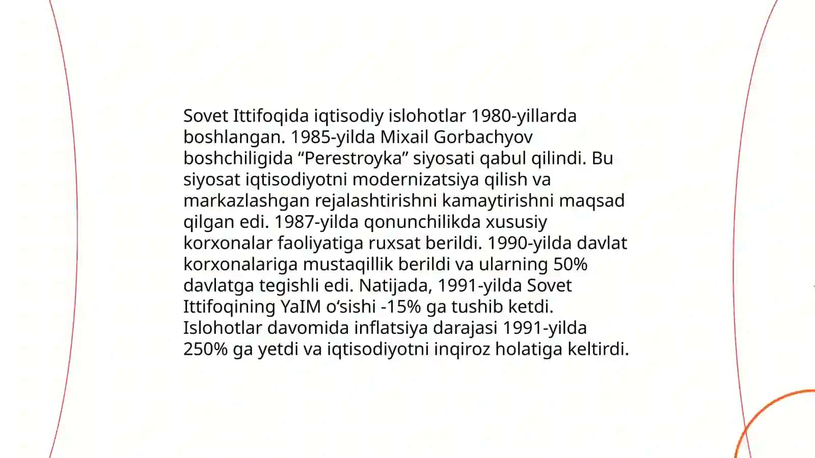 Sovet Ittifoqida iqtisodiy islohotlar 3