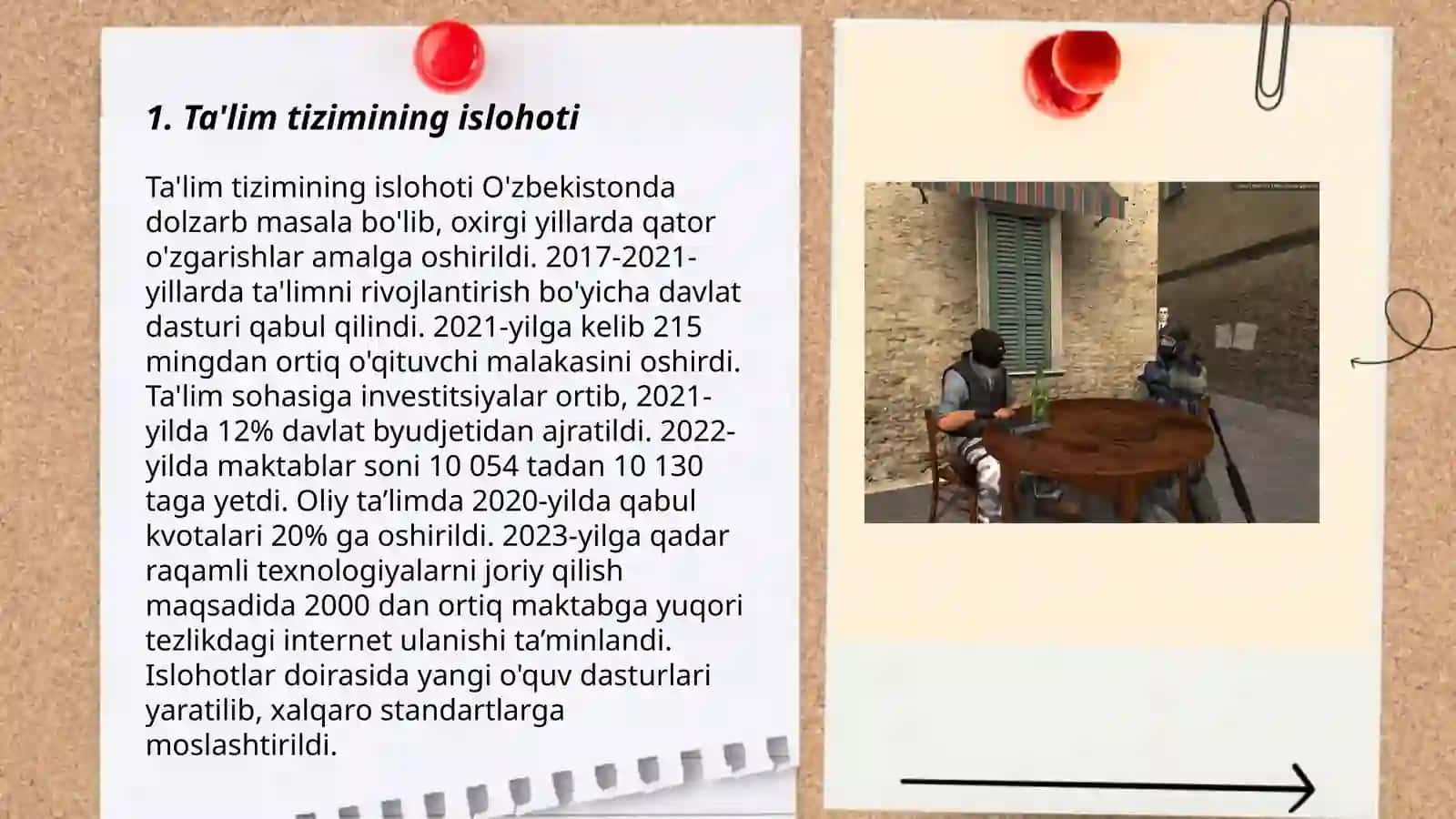 Ta'lim tizimining islohoti 3