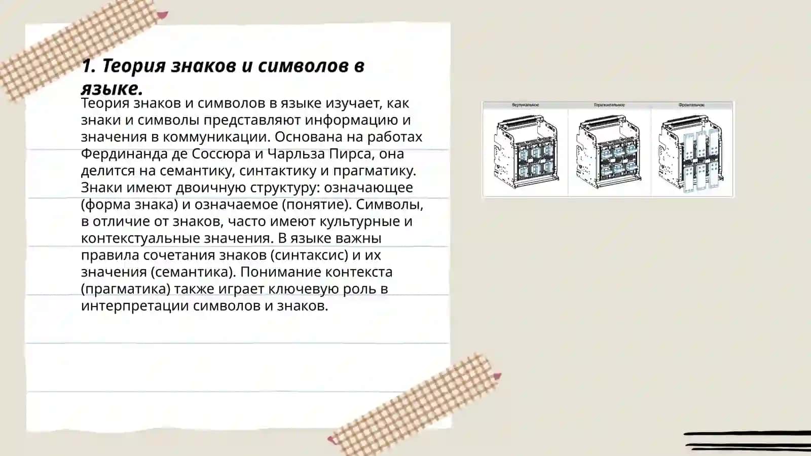 Язык как знаковая система. Основные функции языка 3